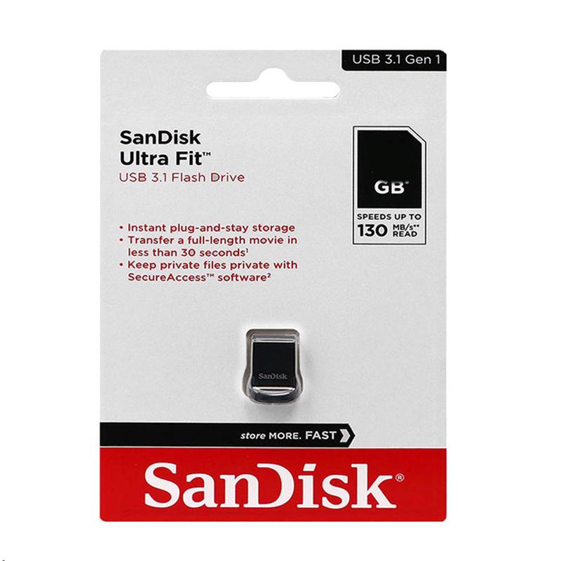فلش مموری سن دیسک مدل ULTRA FIT USB 3.1 CZ430 ظرفیت 16 گیگابایت | SANDISK - Image 4