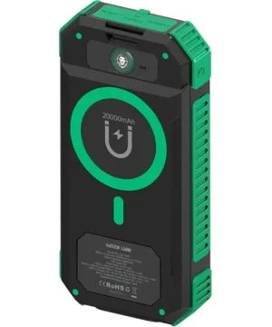 پاوربانک خورشیدی گرین لاین مدل GL-PX81 ظرفیت ۲۰ هزار میلی آمپر